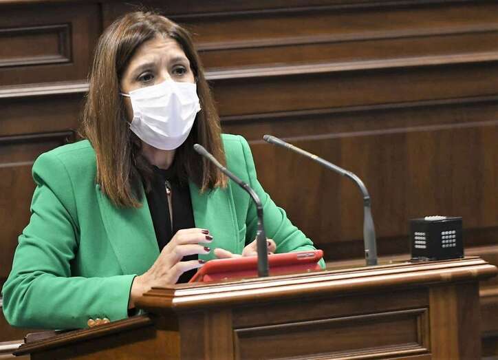 Carmen Hernández, parlamentaria de NC y alcaldesa de Telde/TA.